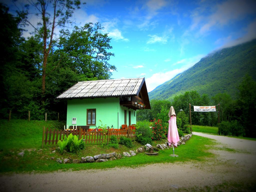 Kamp Rut Hostel Kobarid Exterior photo